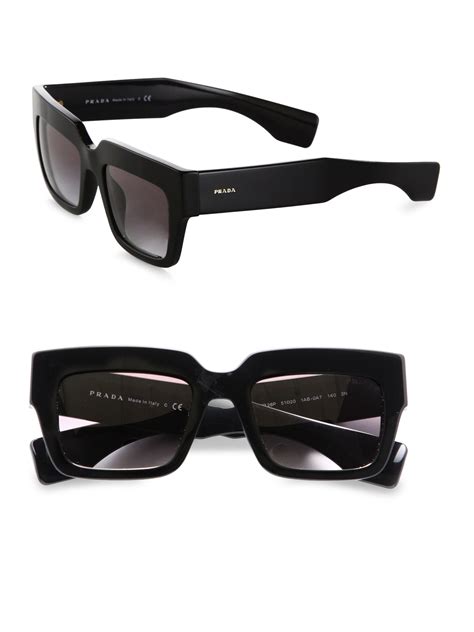 prada black square glasses|prada sunglasses black friday sale.